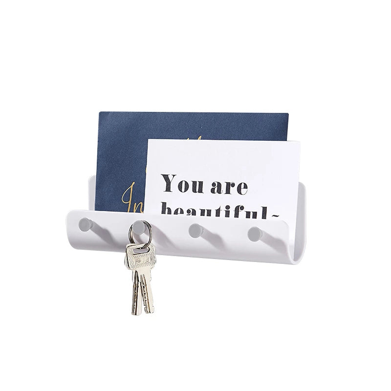 Porte-manteaux pour porche d'entrée avec trou