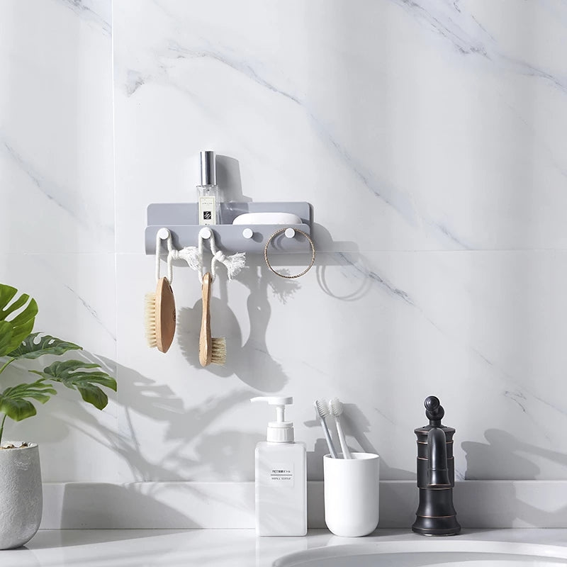 Porte-manteaux pour porche d'entrée avec trou