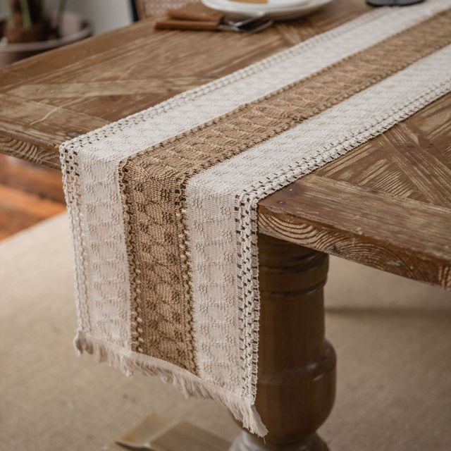 Nappe de table nordique en lin