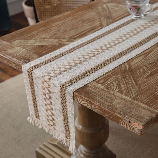 Nappe de table nordique en lin