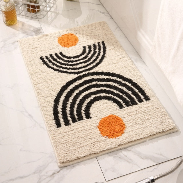 Tapis de sol absorbant à la mode avec fonction antidérapante