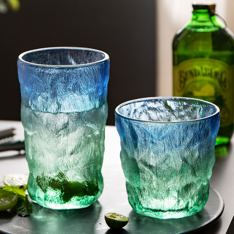 Tasse en verre Glacier résistant à la chaleur