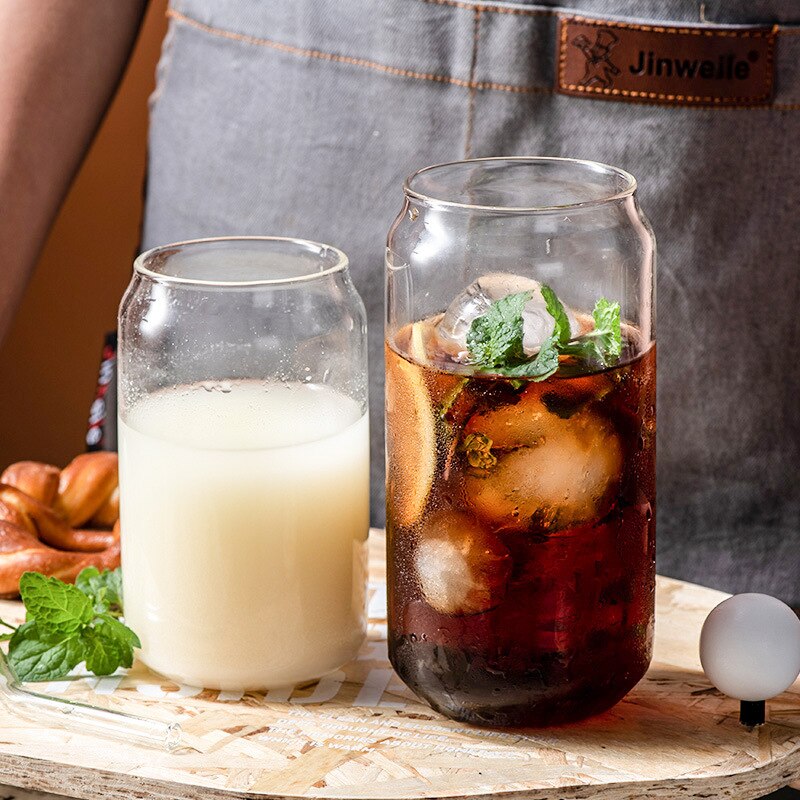Gobelets en verre de style européen pour boissons froides