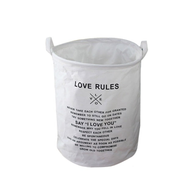 Panier de rangement pliable, étanche et durable