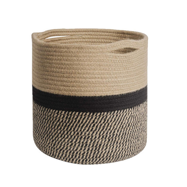 Corbeille à fruits ronde décorative tissée