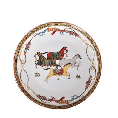 Assiettes en porcelaine de luxe