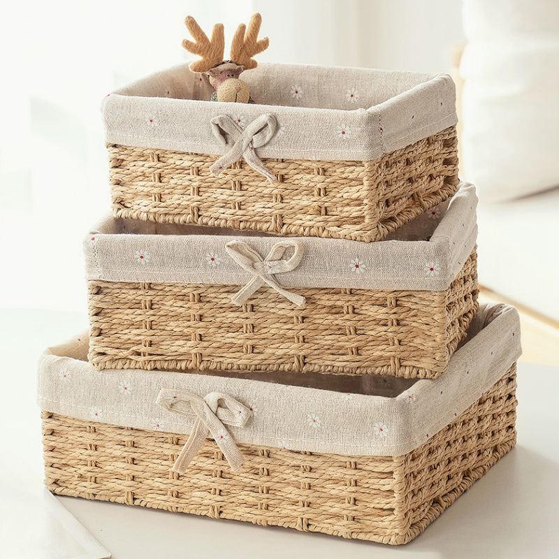 Panier à linge fait à la main