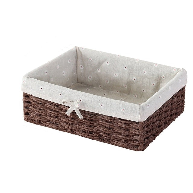 Panier à linge fait à la main