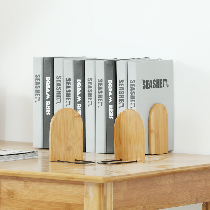 Organisateur de bureau en bambou nature