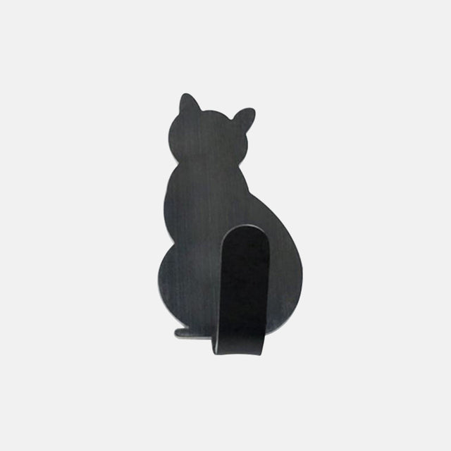 Crochets auto-adhésifs motif chat