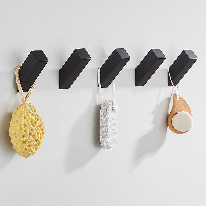 Crochet noir pour cuisine salle de bain