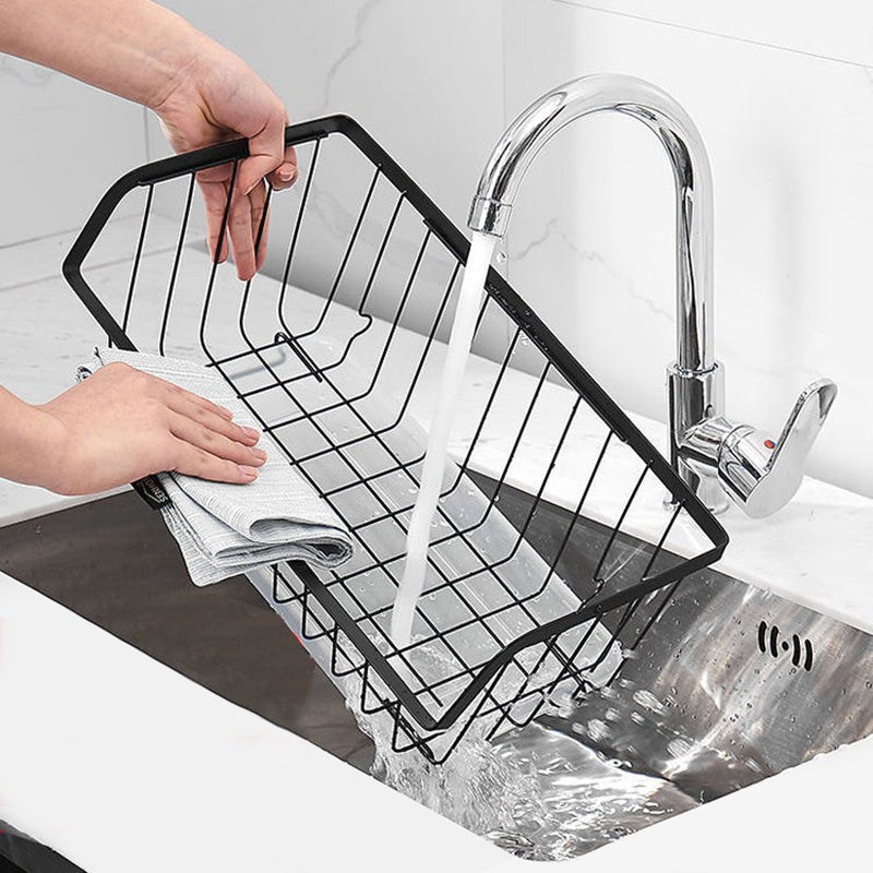 Panier de rangement de cuisine en acier inoxydable