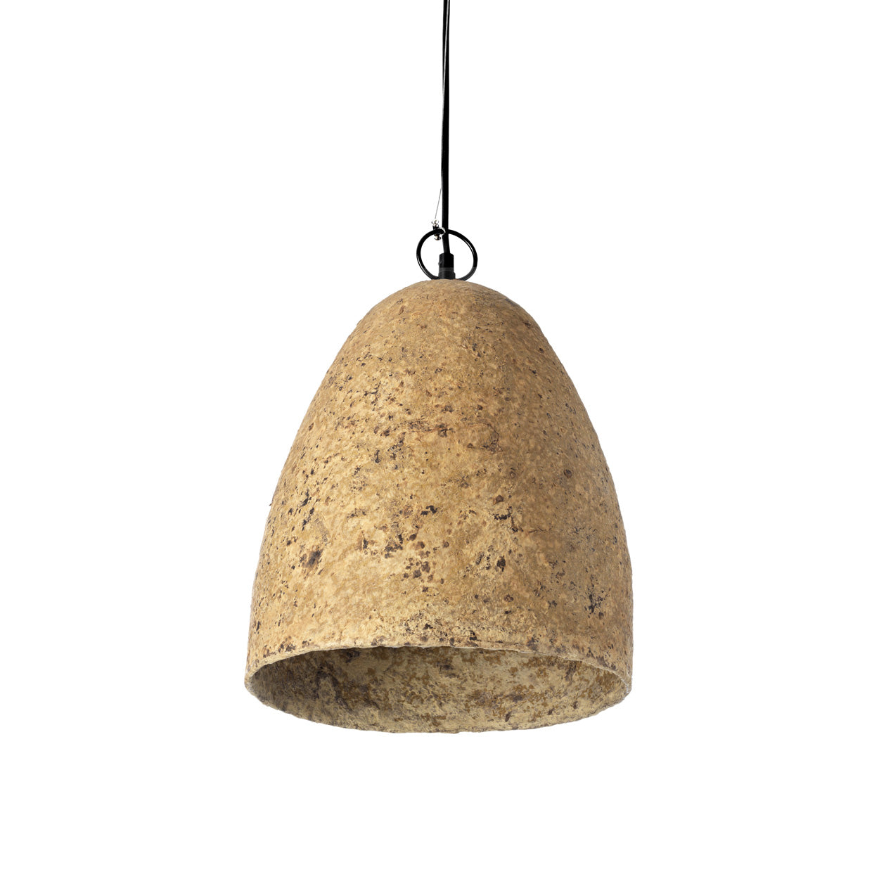 The Savana Pendant - Mud - S size on a white background