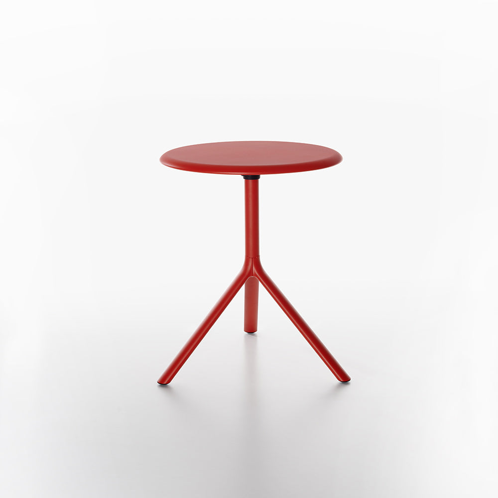 MIURA Table Red H73 Metal