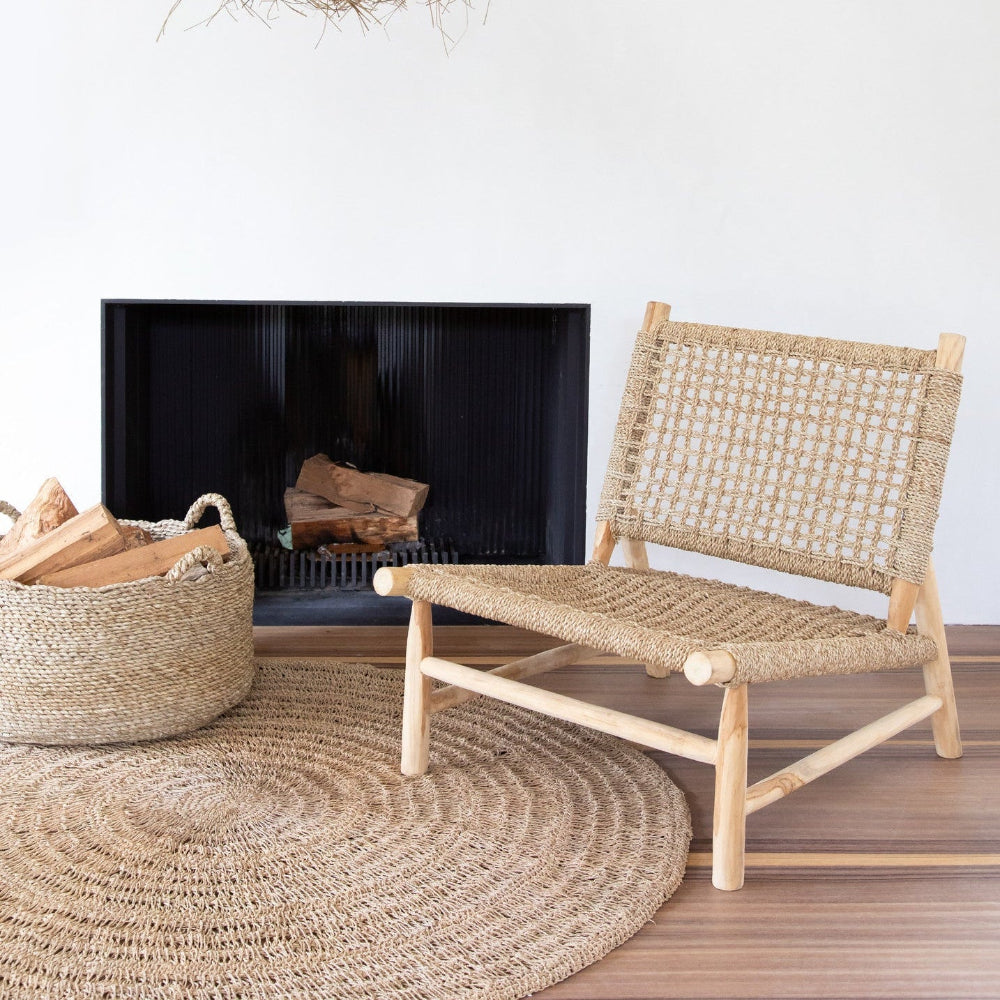 LES QUATRE MAINS Basket - Natural Interior