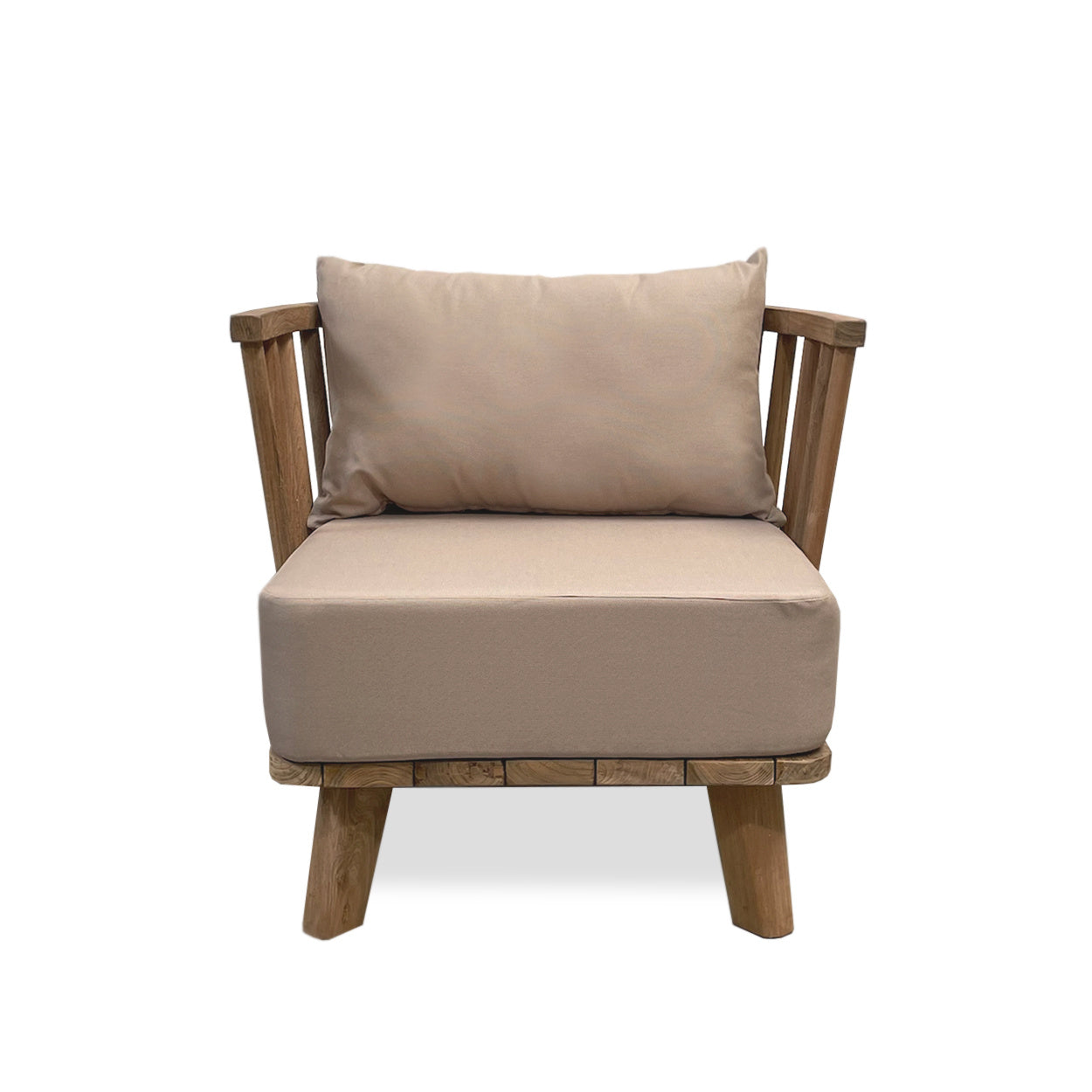 THE MALAWI Chaise une place - Naturel Beige