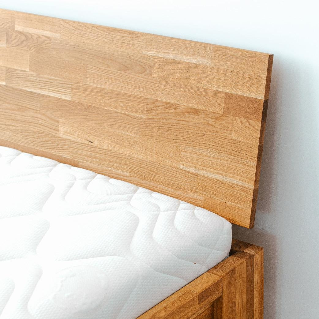 MONTANA Wooden Double Bed Oil Oak