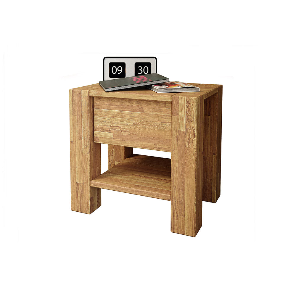 ARUBA Bedside Table Oil Oak