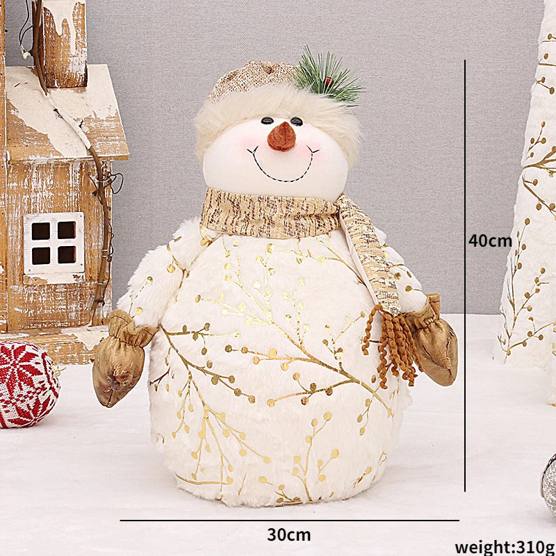 Petite poupée bonhomme de neige pour la maison