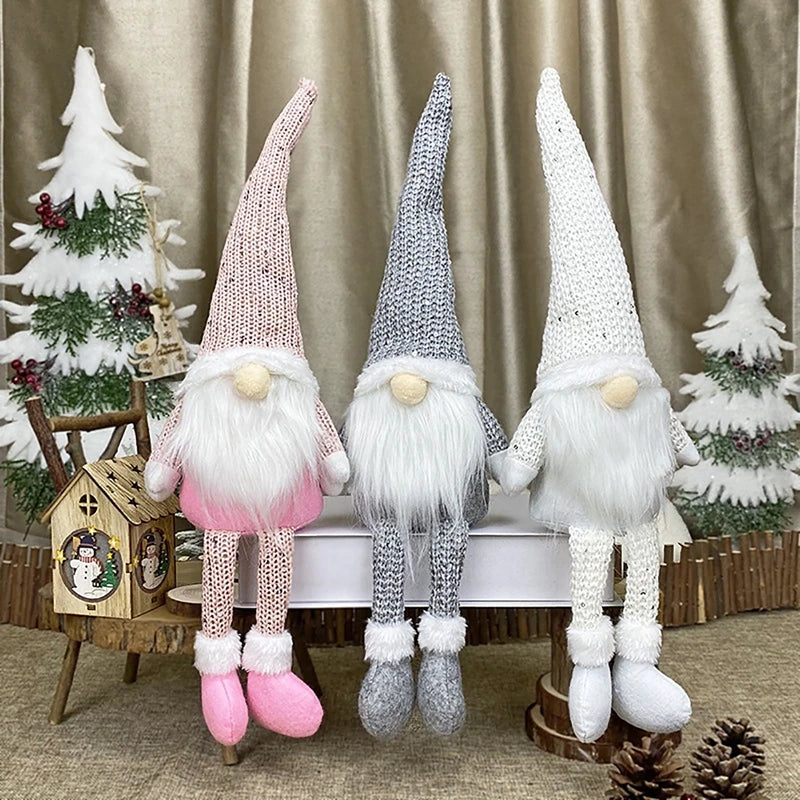 Poupée Gnome sans visage pour la maison de Noël