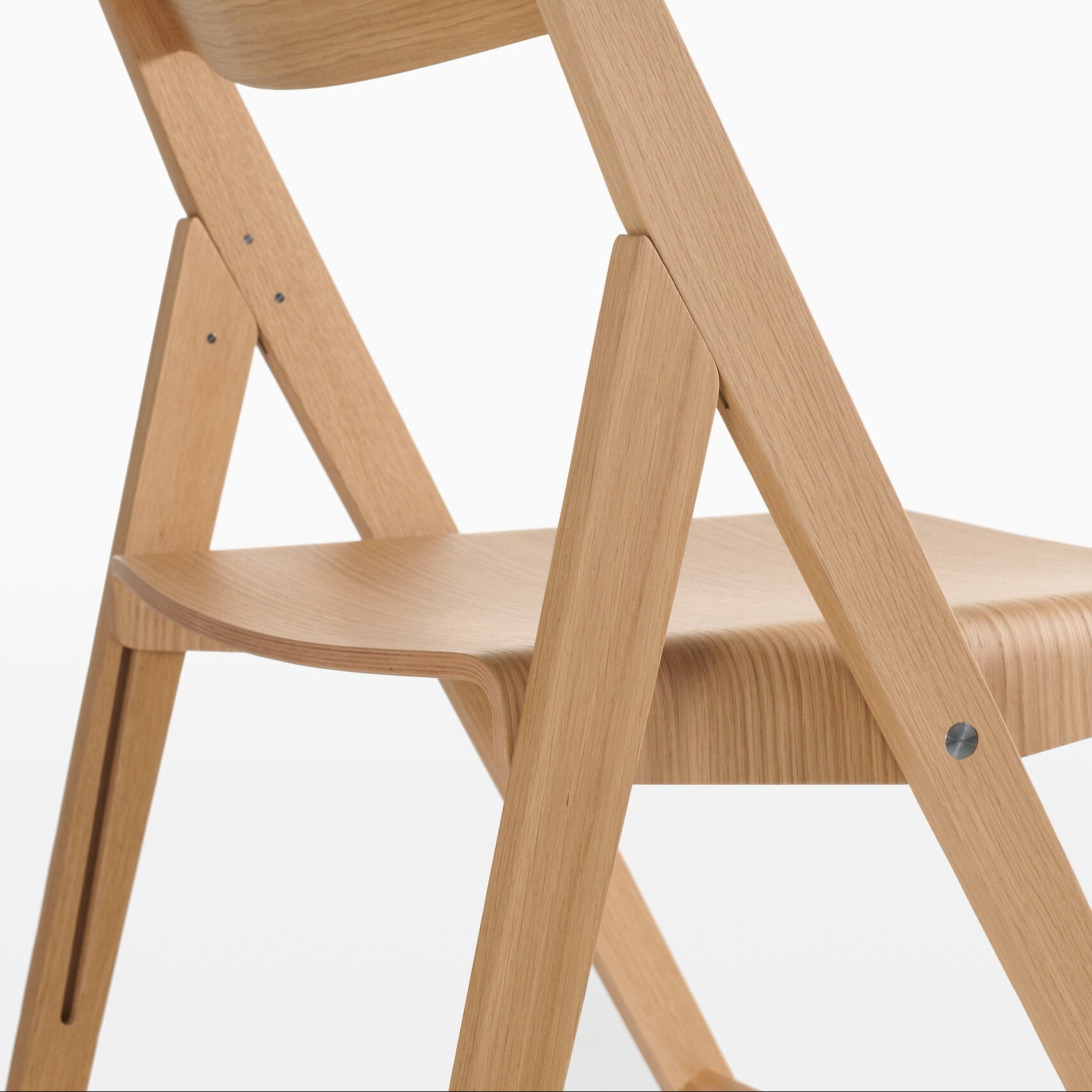 THEO wooden chair on a white background