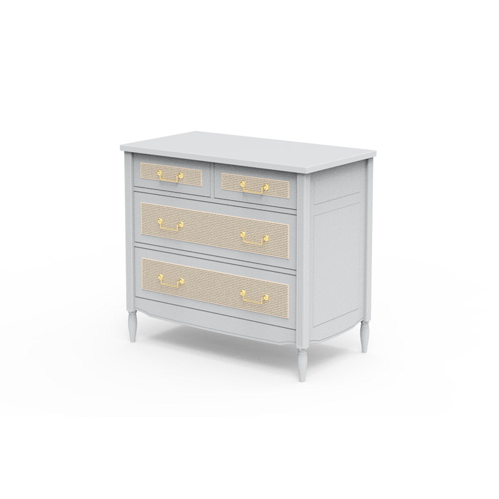 HERMIONE Chest of Drawers Grey