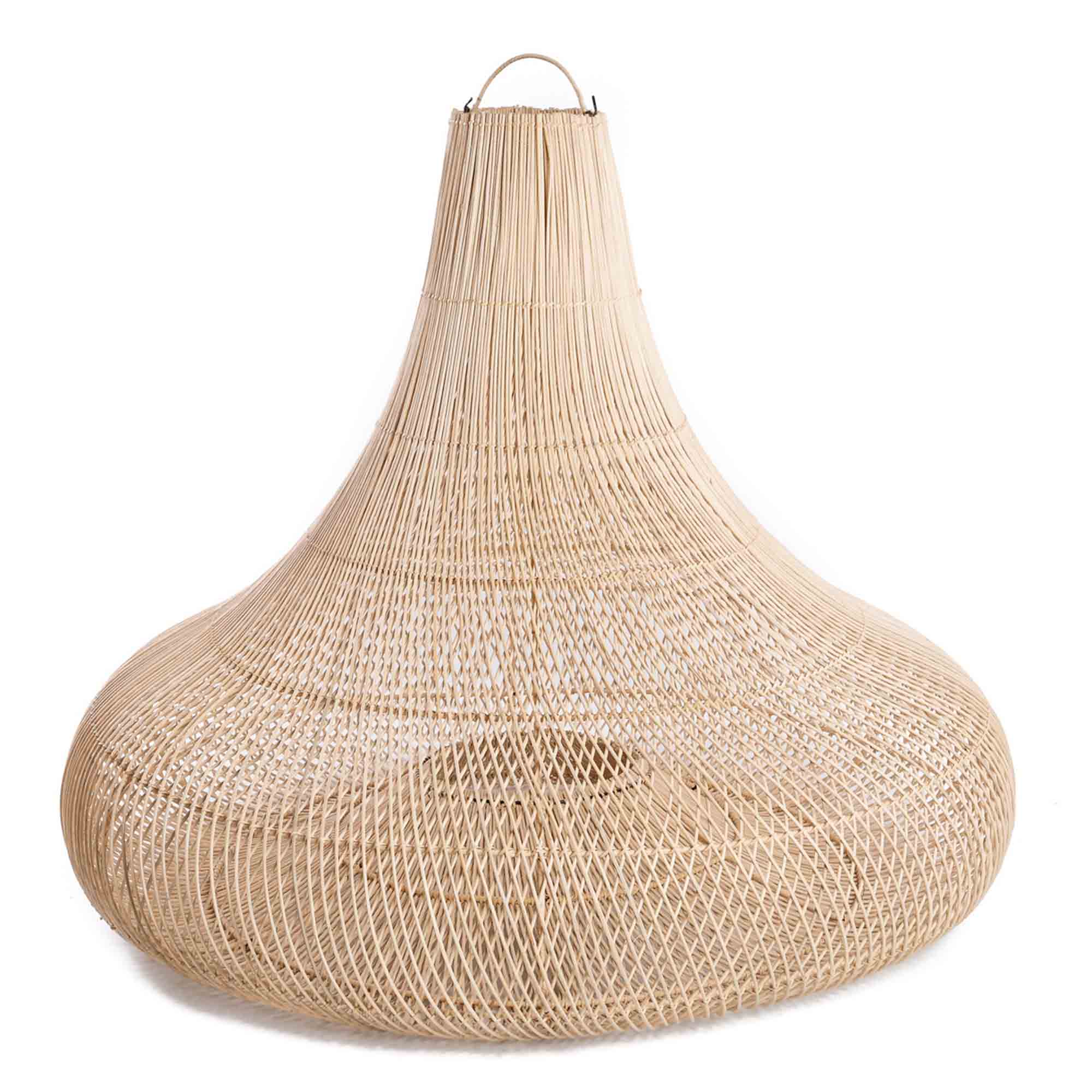 THE SHALA Pendant Lamp Natural. large size, front view