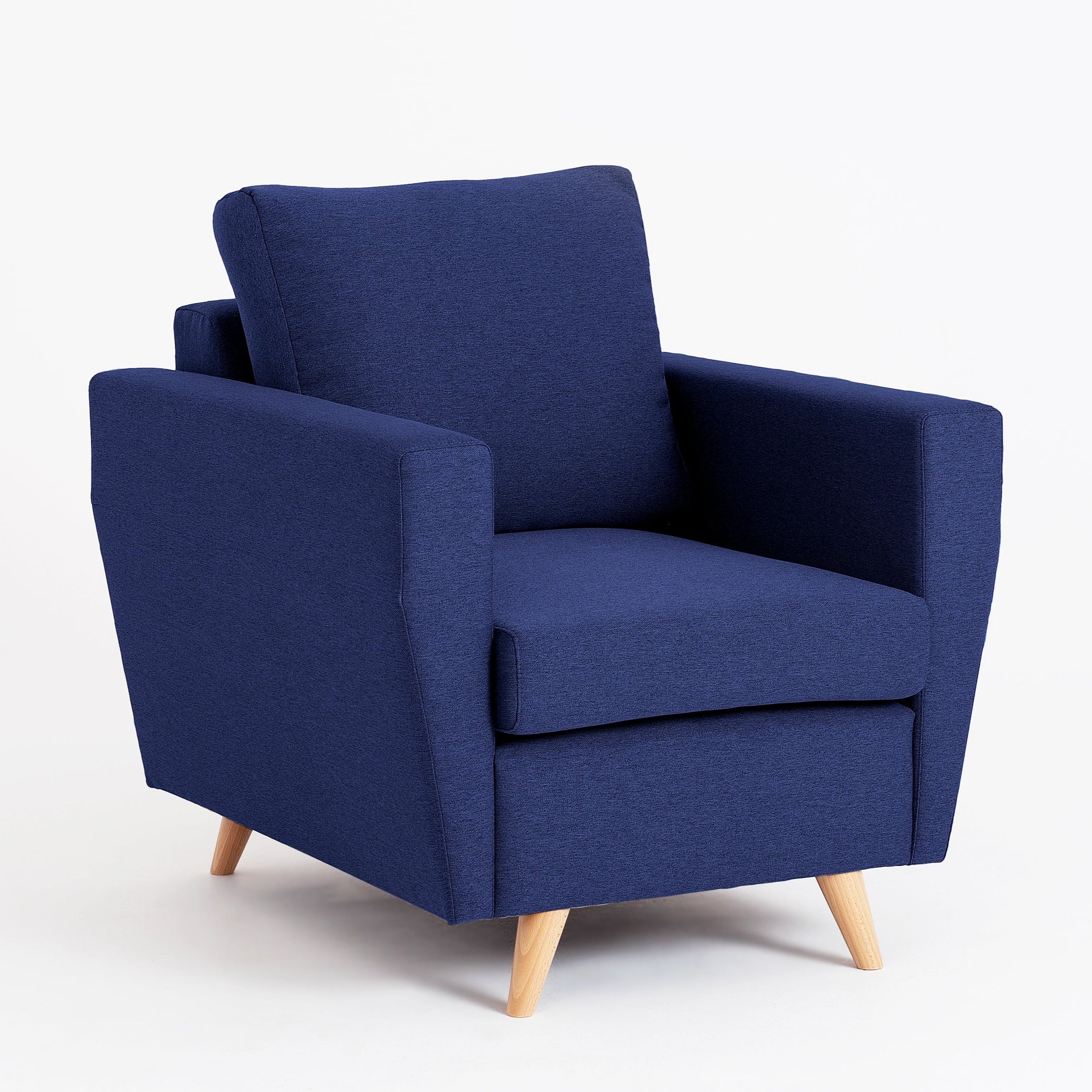 LOVER Armchair upholstery colour blue