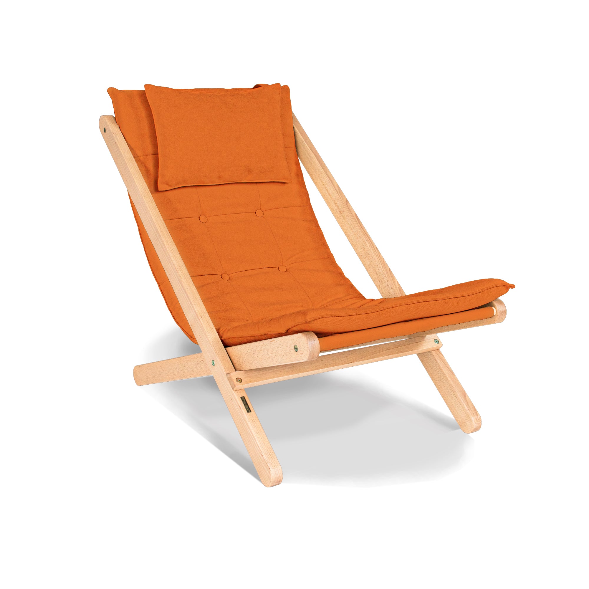 ALLEGRO Deckchair -orange fabric