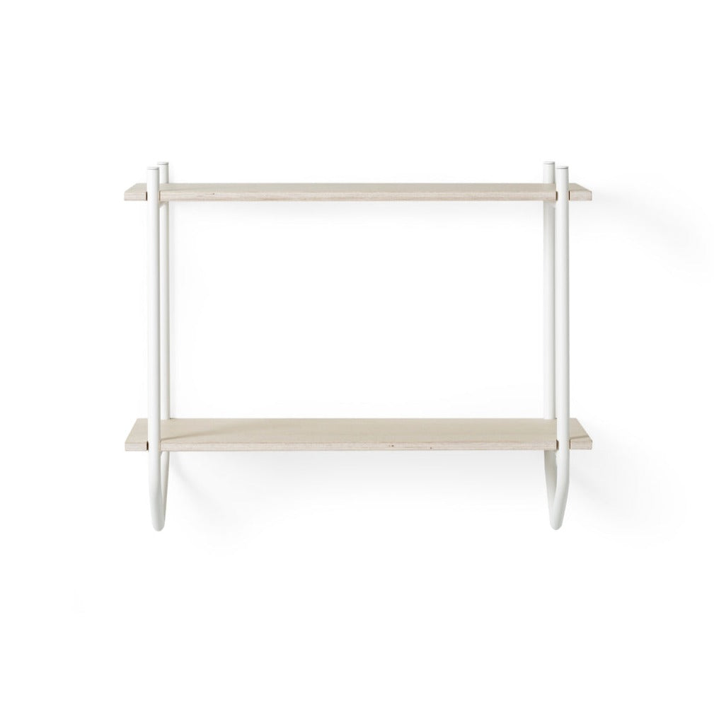 DESSUS Shelf-white frame
