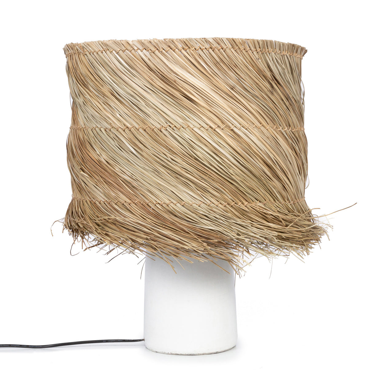 THE PANDAN Table Lamp  Natural White front view