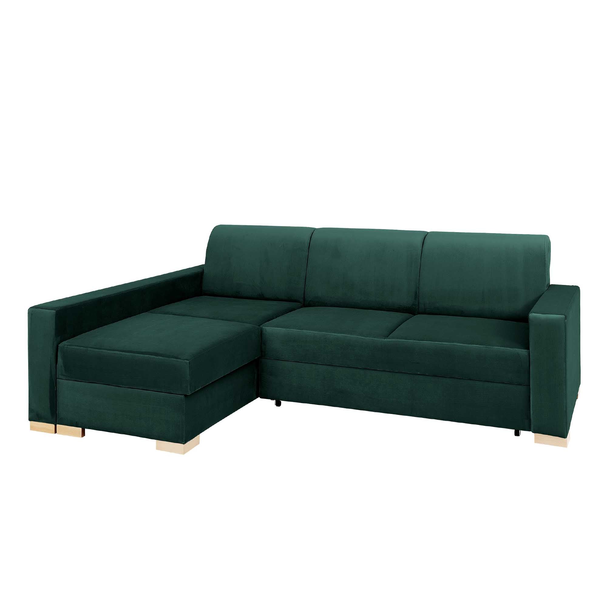 STABLE Corner Sofa Left upholstery colour avocado