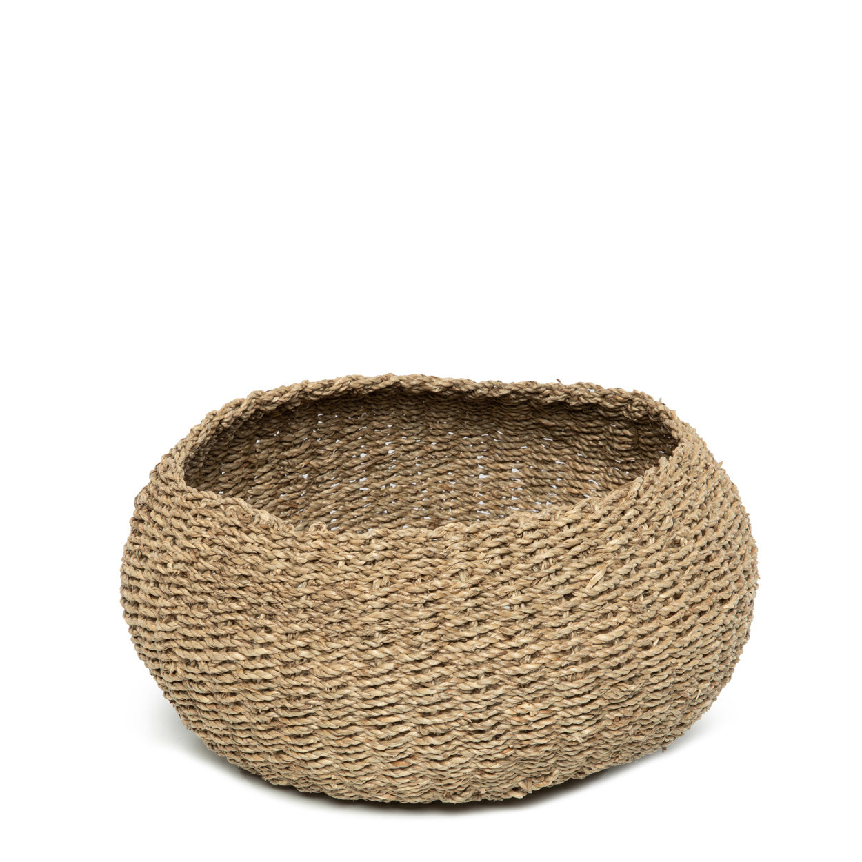 THE HO COC Baskets Set of 3 single medium size basket front view