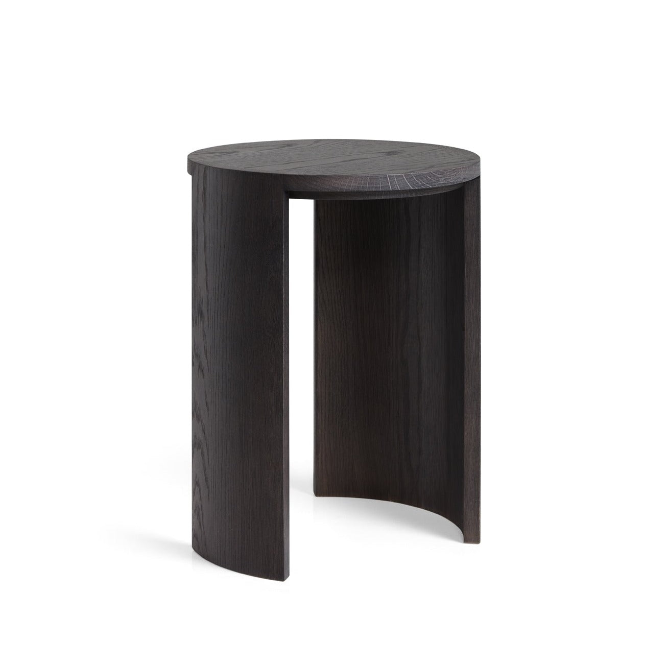 AIRISTO Side Table, Stool Black Ash