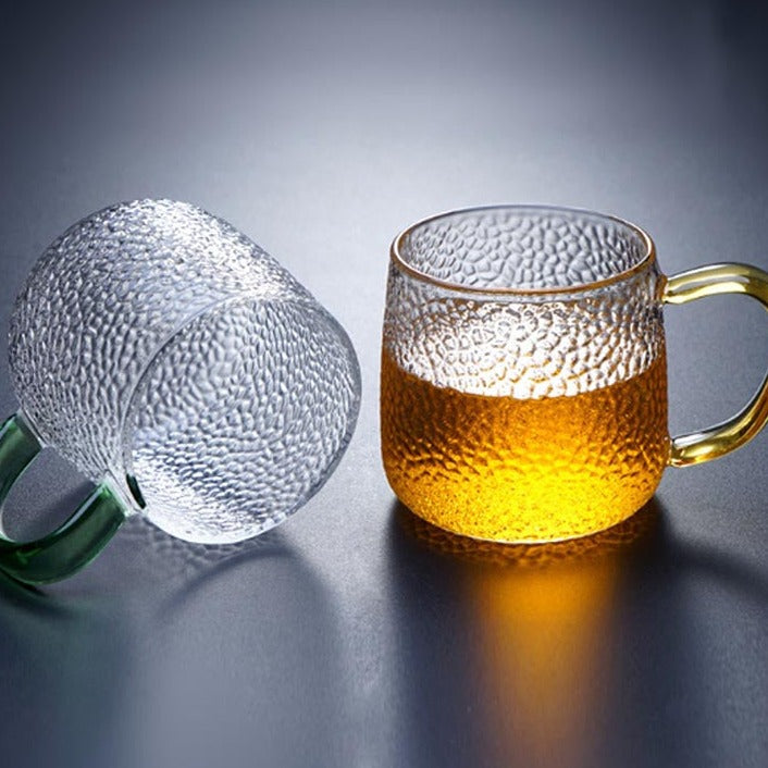Tasse à thé en verre transparent créatif
