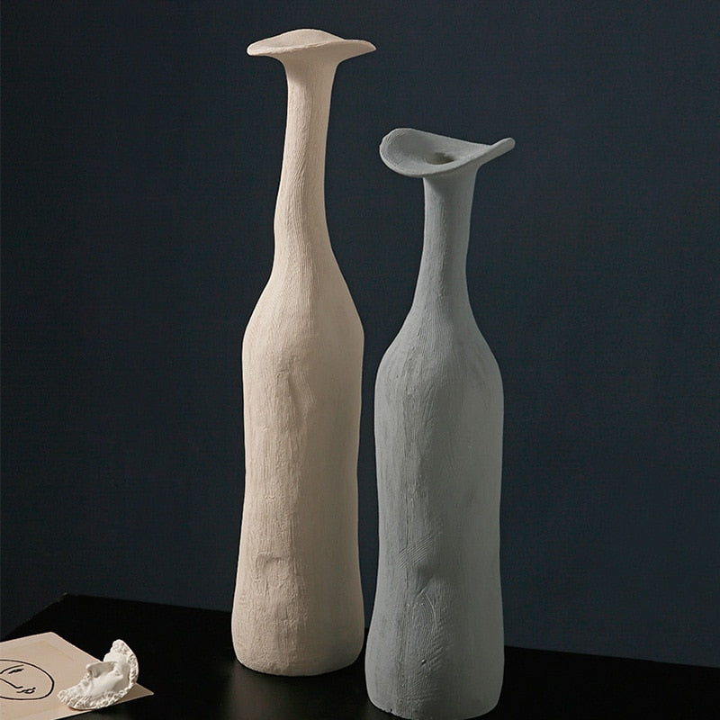 Vase en céramique Minimalist Morandi Colored