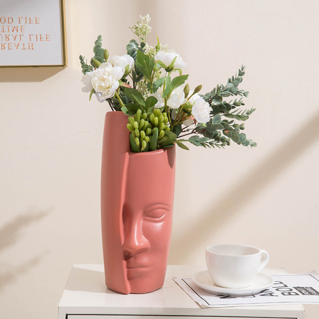 Vases à fleurs décoratifs de style européen