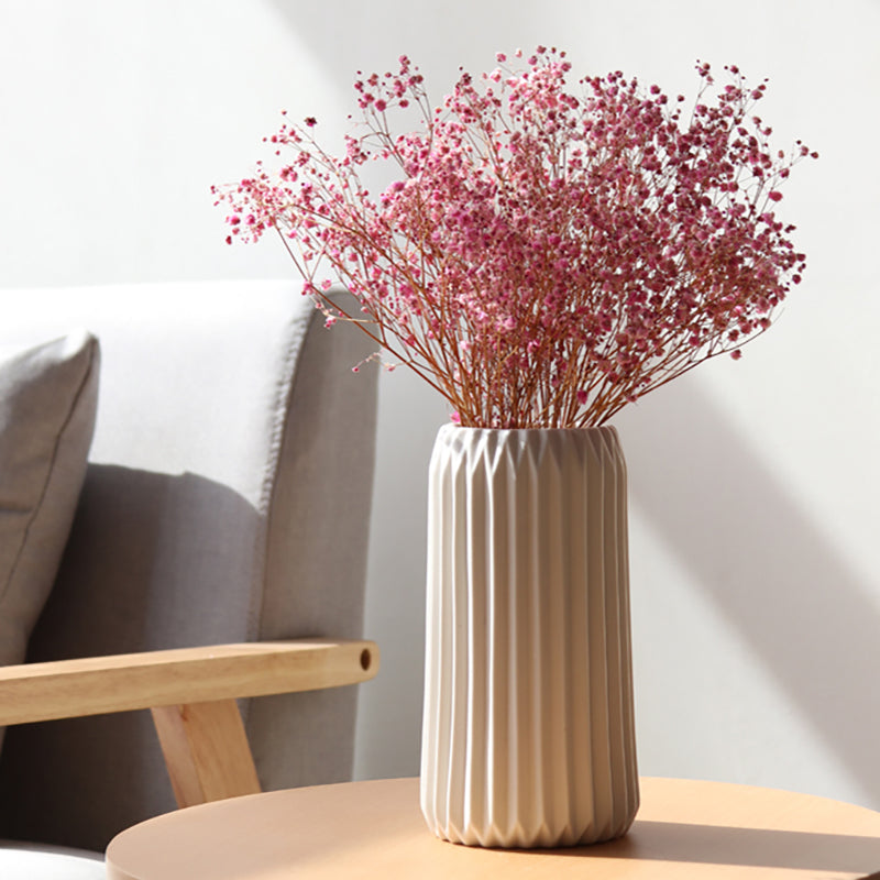 Vase en céramique blanche nordique pots à fleurs
