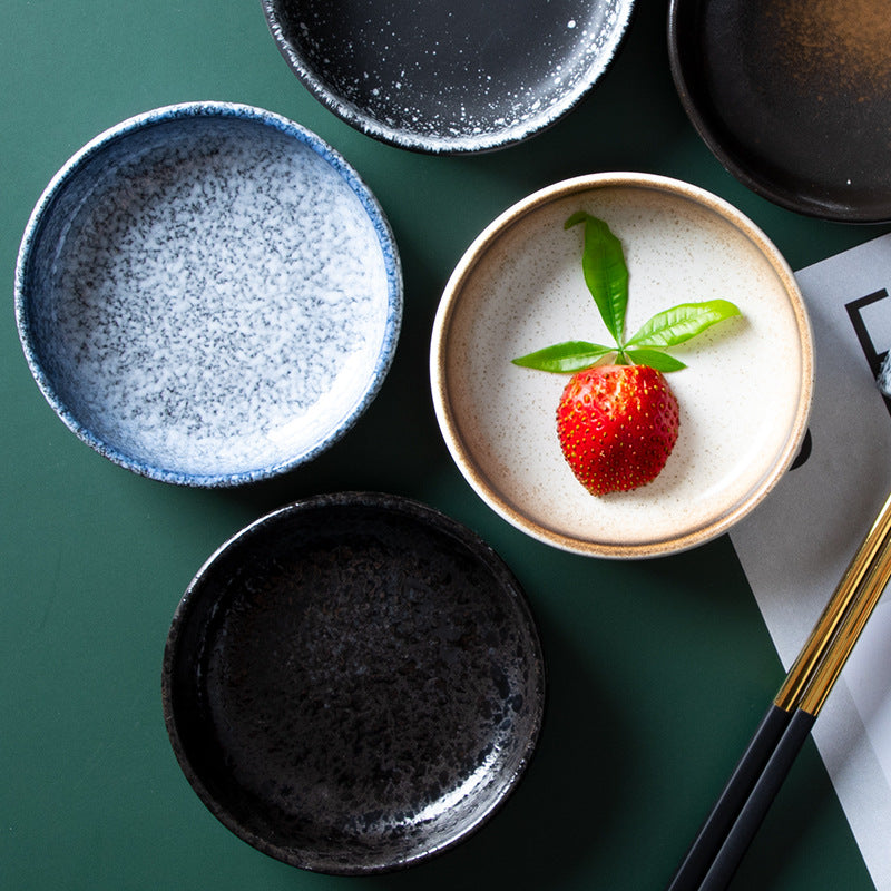 Petites assiettes en céramique style japonais