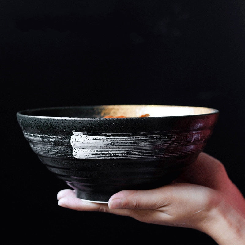 Bol à soupe en céramique style japonais