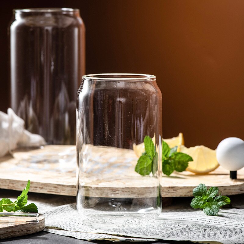 Gobelets en verre de style européen pour boissons froides